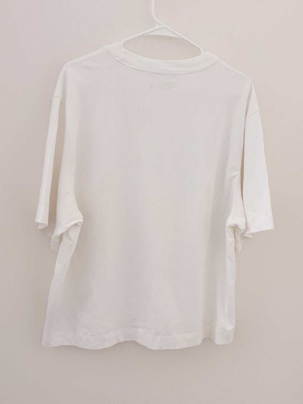 Abercrombie & Fitch Soft A&F Premium Heavyweight Cropped Tee White Women's M - Picture 3 of 3
